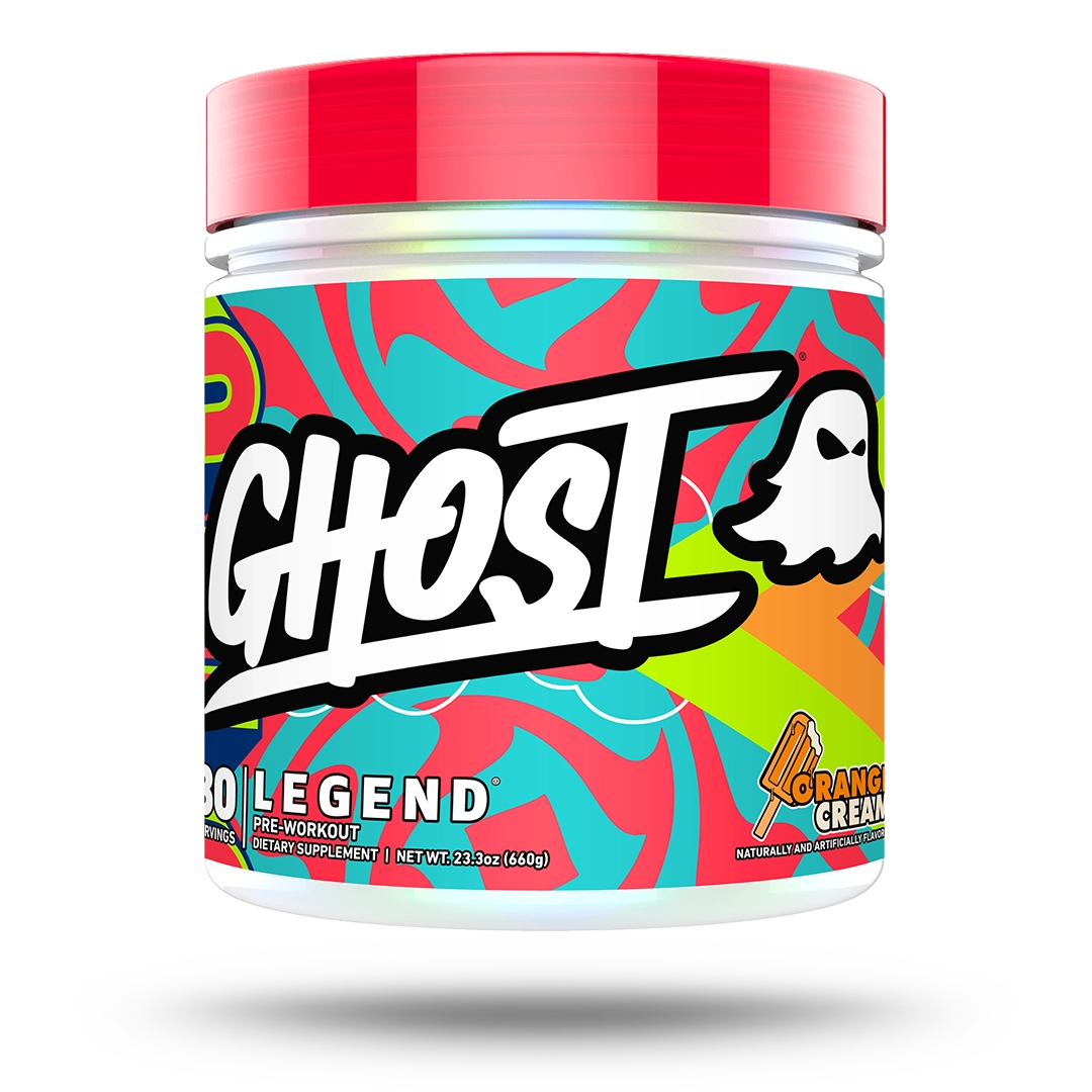 Ghost Legend Pre Workout Orange Cream - Foto oficial del bote